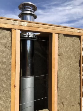 [Hearth.com] Exterior chase rebuild for wood stove