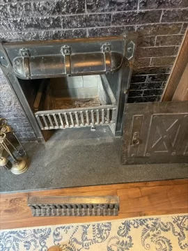 [Hearth.com] Late 1800s "Buckeye" Fireplace" - Ash pan, parts, and history?