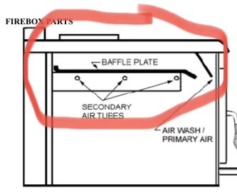 [Hearth.com] Replacement baffle