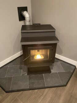 True North 40 Pellet Stove goes out or reignites over and over