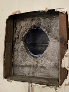 [Hearth.com] What do I need to pass through this wall?