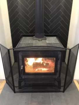 [Hearth.com] Removing FMI 42GC zero clearance and alcove build for Hearthstone Mansfield 8012