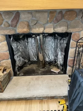 [Hearth.com] Pellet Stove Venting - existing fireplace non-brick