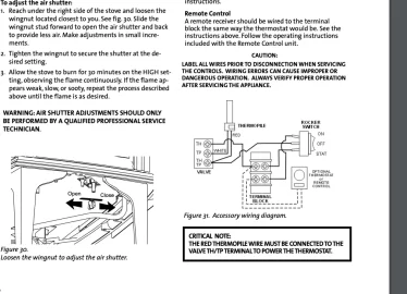 [Hearth.com] Wire order on a the on/off switch of a Jotul Allagash direct vent heater.