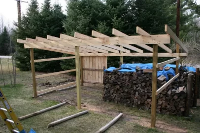 [Hearth.com] Wood shed Project Pictures