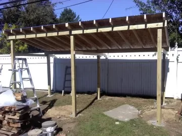 [Hearth.com] Finally got the wood shed up! YEAY! Pics.