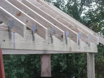 [Hearth.com] Finally got the wood shed up! YEAY! Pics.