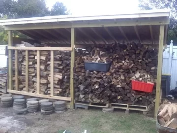 [Hearth.com] New Guy...New Woodshed