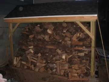 [Hearth.com] Wood shed Project Pictures