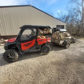 [Hearth.com] Wood trailer ( ATV)