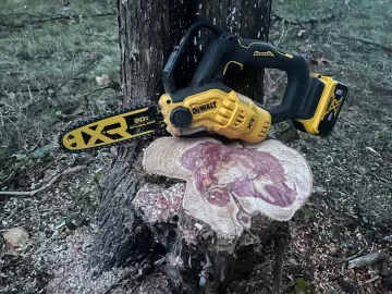 [Hearth.com] Bought my first battery operated chainsaw