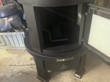 [Hearth.com] Even Embers Pellet Chiminea