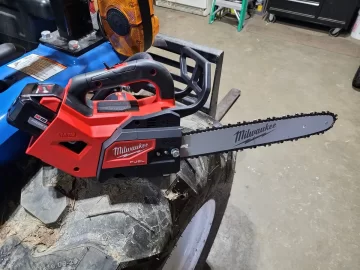 [Hearth.com] Bought my first battery operated chainsaw