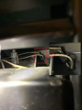 [Hearth.com] Martin gas stove, sensor fell off?