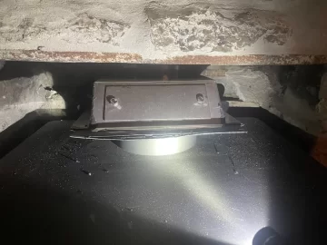 [Hearth.com] Is this creosote in the firebox