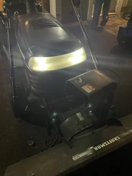 [Hearth.com] Pimp my LT-1000 Sears Lawn Tractor - LED lights when using Snow Blower Attachment!