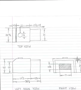 [Hearth.com] Fisher Insert - Dimensions, Minimum Opening Requirements