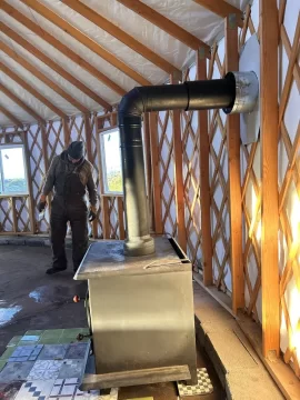 [Hearth.com] Draft issues on yurt stove