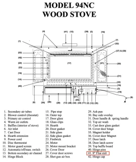 [Hearth.com] Large Stoves - 6" Flue