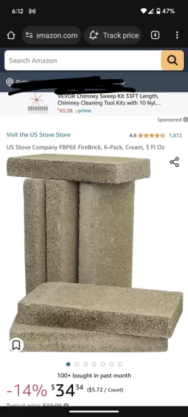 [Hearth.com] Replacement Firebricks