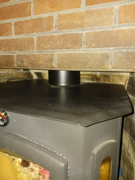 [Hearth.com] Install (Jøtul F45) through Heatilator - aesthetic issue