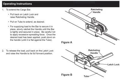 [Hearth.com] Ratcheting cargo bar adjustment