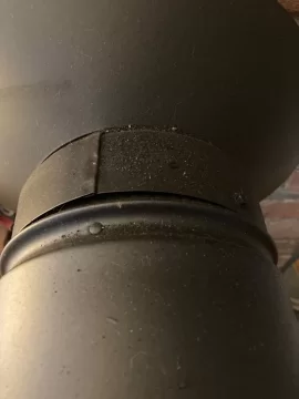 [Hearth.com] Soot leaking from newly installed chimney pipe?