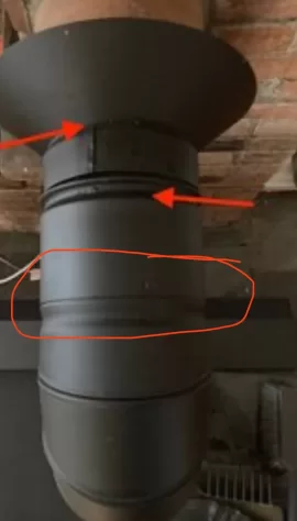 [Hearth.com] Soot leaking from newly installed chimney pipe?