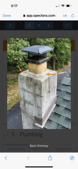 [Hearth.com] Vigilant 8Inch to 6in clay chimney