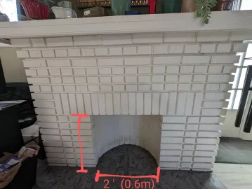 [Hearth.com] 1929 Northeast Ohio Colonial with weird small Fireplace