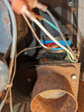 [Hearth.com] Restoration of Older Harman p61 -help with pressure/vacuum line location.