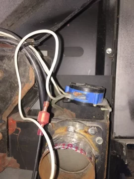 [Hearth.com] Restoration of Older Harman p61 -help with pressure/vacuum line location.