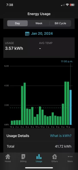 [Hearth.com] Power Bill  kWh and wood stove use not adding up