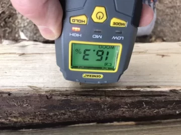 [Hearth.com] Soaked Uncovered Stack moisture content Readings.