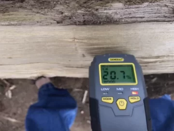 [Hearth.com] Soaked Uncovered Stack moisture content Readings.