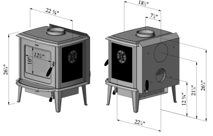 [Hearth.com] Traditional Firebox to Wood Burning Insert