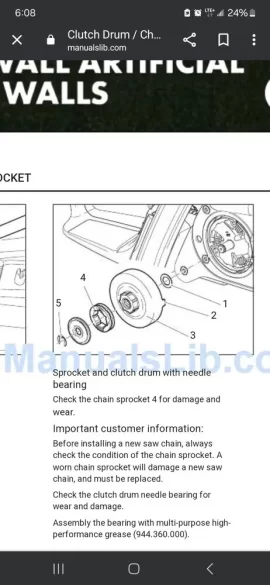 [Hearth.com] Something seems wrong with chainsaw (clutch)