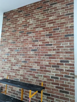 [Hearth.com] Full masonry brick and concrete blocks wall hole size