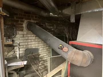 [Hearth.com] 1" Flue Reduction on 40' Chimney