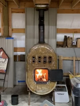 [Hearth.com] Shop stove build and buffeting/back puff from the air intakes- ideas?