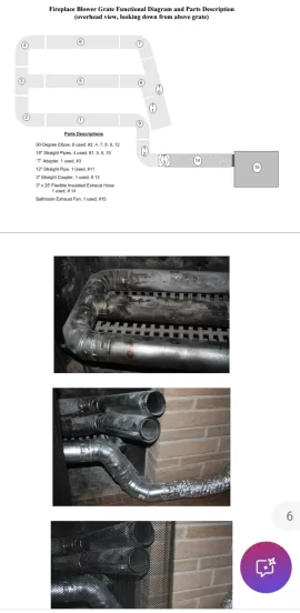 [Hearth.com] Masonry fireplace heat exchanger