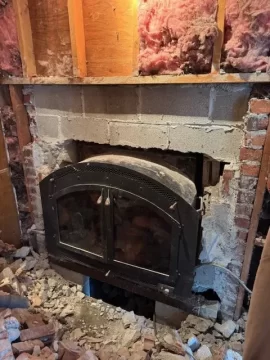 [Hearth.com] Fireplace Remodel and Gas Insert