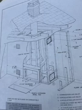 [Hearth.com] Wood insert in metal firebox