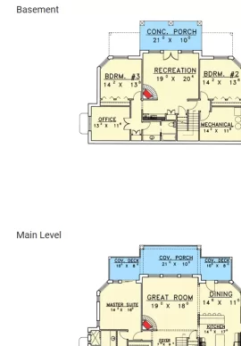 [Hearth.com] Upper & Lower Level Stoves - How to route piping?