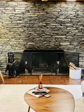 [Hearth.com] How to modernize a mid-century open fireplace