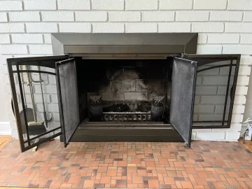 [Hearth.com] How to modernize a mid-century open fireplace