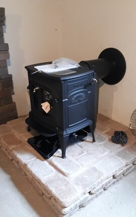 [Hearth.com] Jøtul F45 v2 install