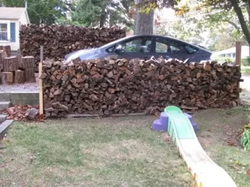 [Hearth.com] Ok it's that time of the year again....... to show wood piles/stacks!!