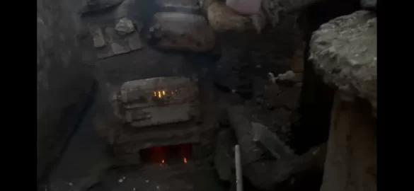 [Hearth.com] This old underground wood stove furnace heater - still works! See vid :-)