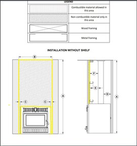 [Hearth.com] Hearth construction  for zero clearance fireplace non combustible question.